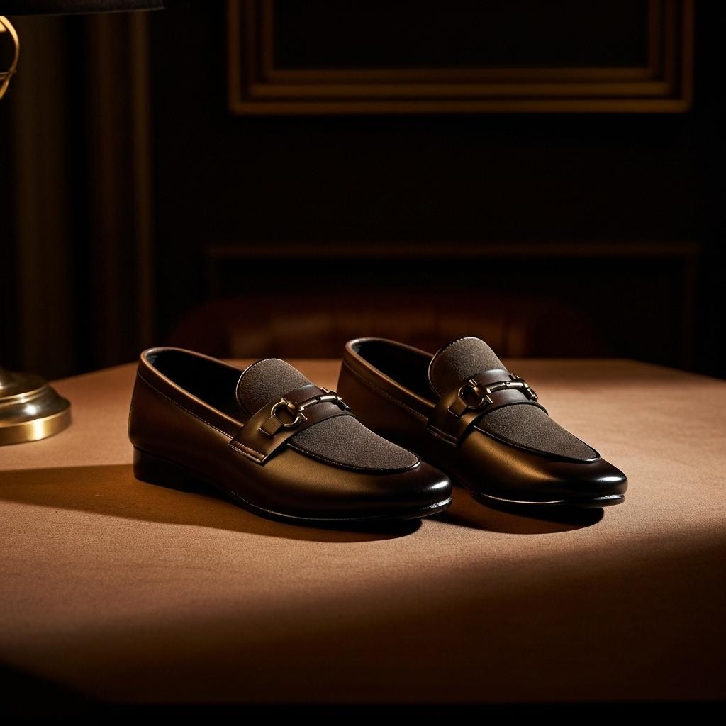 Brown Suede Touch Premium Loafer