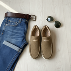 Premium Handcrafted Light Brown Medicated Comfort Insole | Durable Shock Absorber Sole – Ultimate Daily Wear Comfort