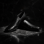 Sleek Black Formal Premium Handmade Loafer